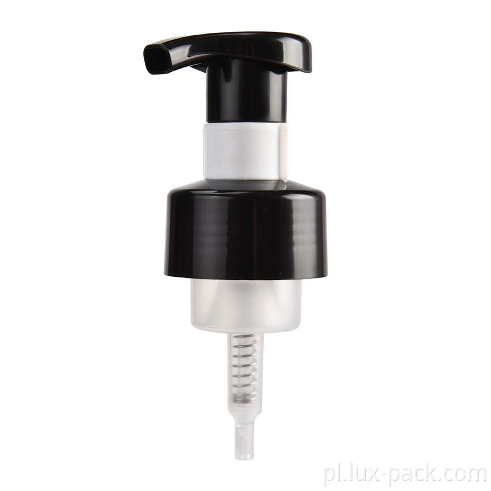 Butelka pompowa z mydłem z mydłem.